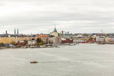 Helsinki şehir manzaralı Güz