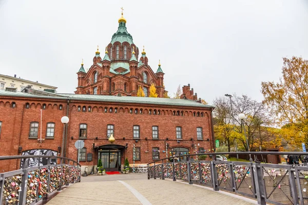Uspenskin cathedral in Helsinki — Stock Photo, Image