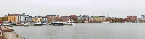 Helsinki city view in autumn