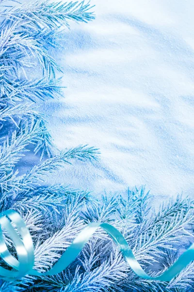 Karlı Noel arkaplanı — Stok fotoğraf