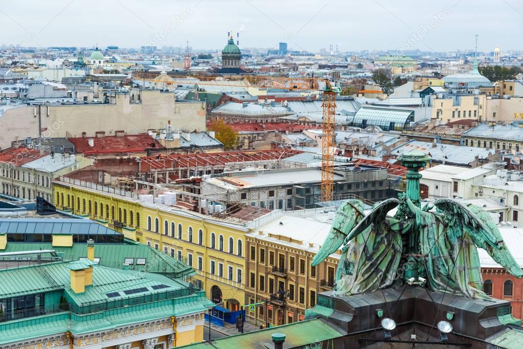 Saint Petersburg view from Isaac's Cathedral