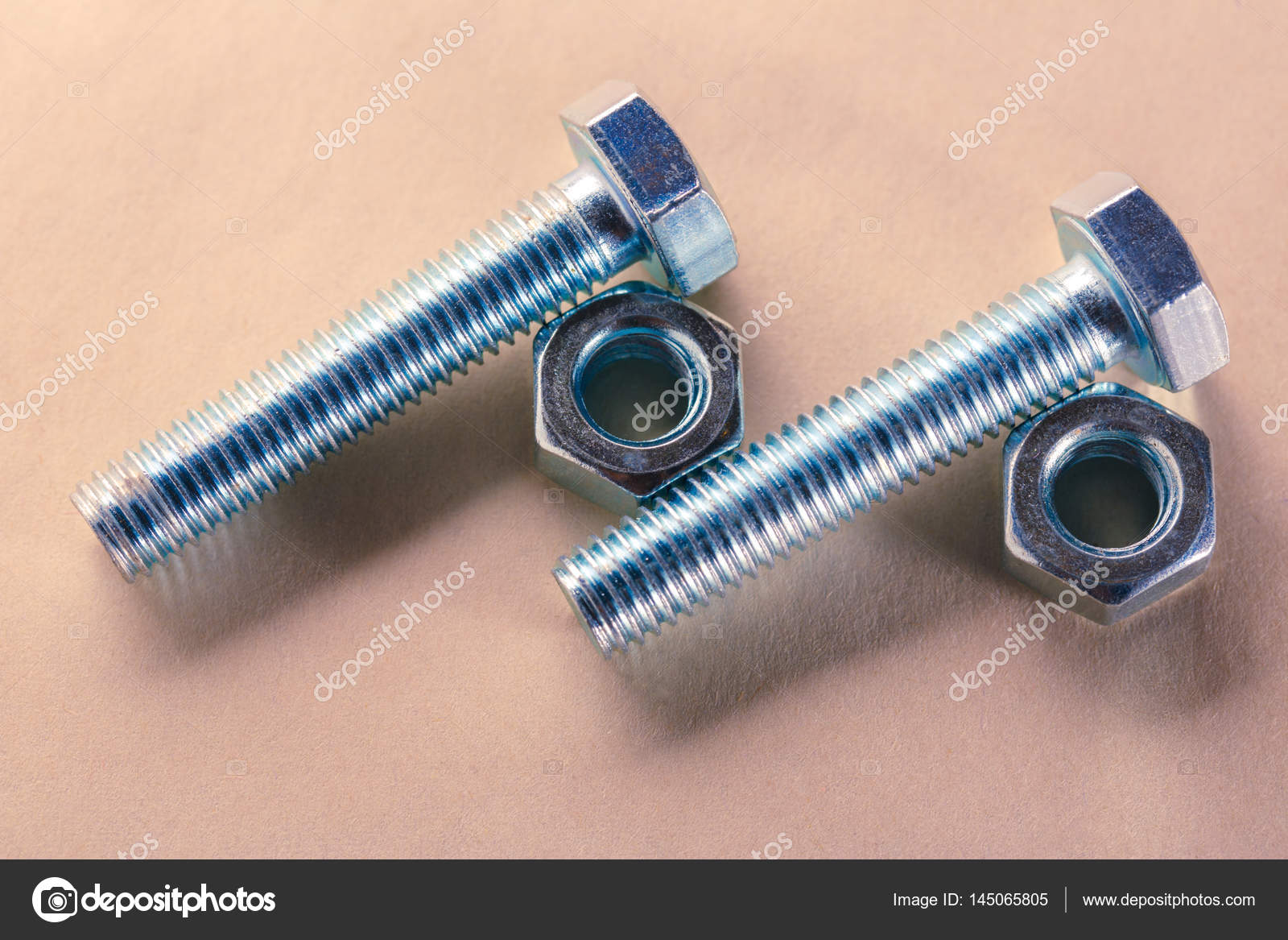 Screw bolts and nuts — Stock Photo © Garsya 145065805