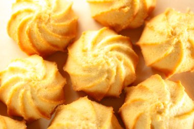 lezzetli taze bisküvi