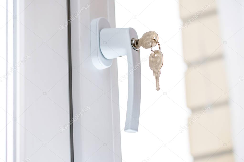 Secure window handle