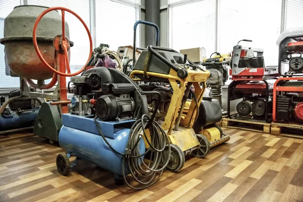 Range of machines in storage — Stock Photo, Image