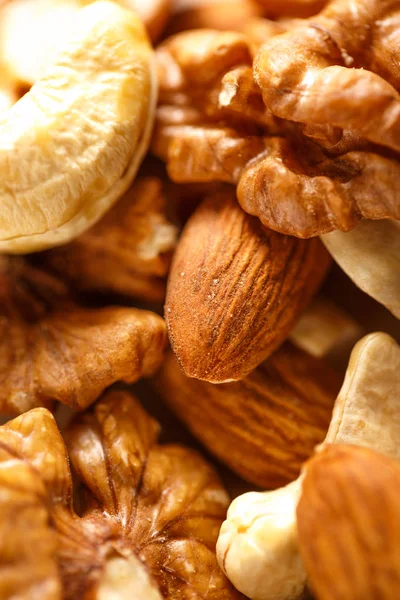 Pile of mixed nuts — Stock Photo, Image