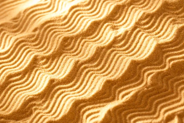 Ondas de areia como fundo da natureza — Fotografia de Stock