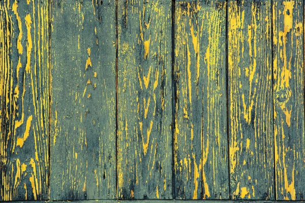 Rostrum coloré en planches de bois — Photo