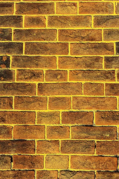 Brick wall in closeup as background — Stock Photo, Image