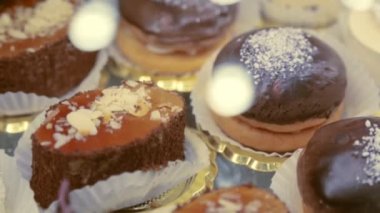 Lezzetli kek closeup ile mağazası