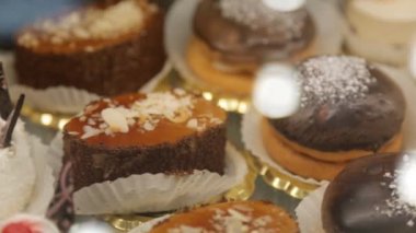 Lezzetli kek closeup ile mağazası
