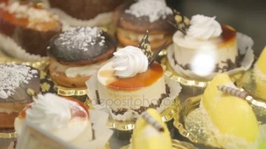 Lezzetli kek closeup ile mağazası