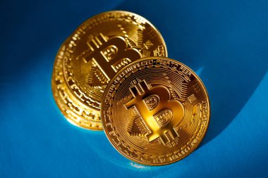 Portre Bitcoin paralar