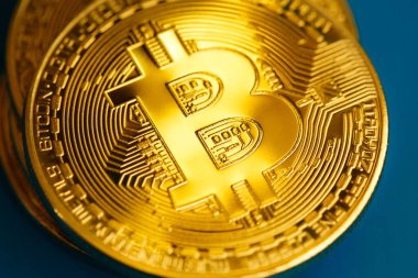 Portre Bitcoin paralar