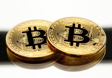 Portre Bitcoin paralar