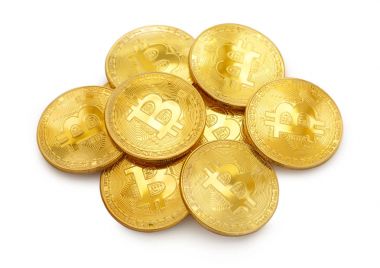 Portre Bitcoin paralar