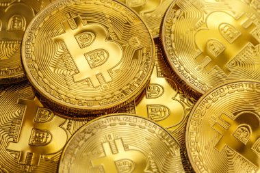 Portre Bitcoin paralar