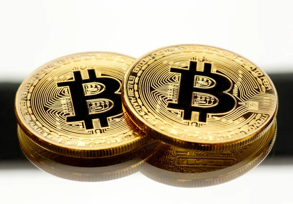 Portre Bitcoin paralar