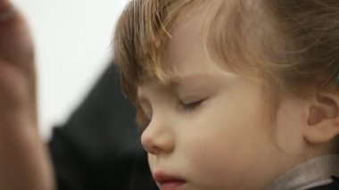 Küçük kız Kuaför Salonu