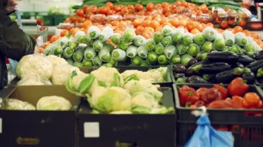 Müşteriler sebze Shop