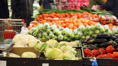 Müşteriler sebze Shop