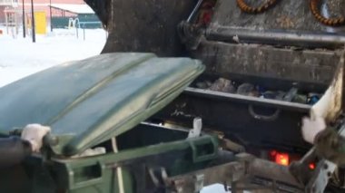 Çöp imha dustcart depo gözüyle tarafından Asansör