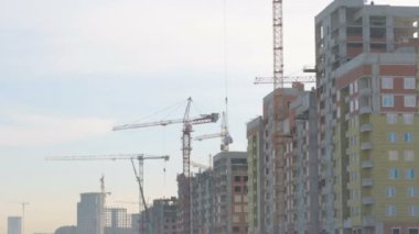 Binalar site bina, yapım aşamasında