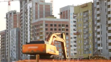 Site oluşturma çalışma Ekskavatör