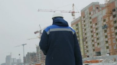 Foreman'ın yapım aşamasında binalar için yürüyüş