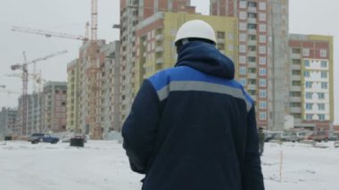 Foreman'ın yapım aşamasında binalar için yürüyüş