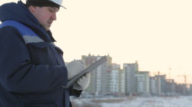 Foreman'ın büyük inşaat Projesi'nde tablet ile