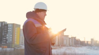 Foreman'ın büyük inşaat Projesi'nde tablet ile