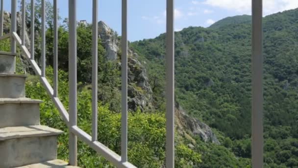 Paysage de montagne en Bulgarie — Video