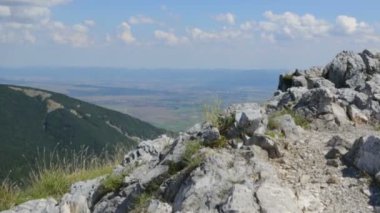Balkan Dağları 'nın güzel manzarası