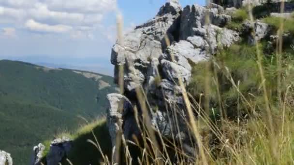 巴尔干山脉美丽的风景 — 图库视频影像