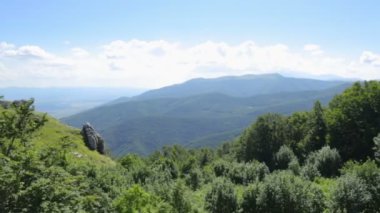 Balkan Dağları 'nın güzel manzarası