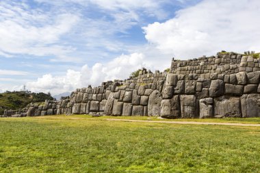 Kalıntıları Saksaywaman, Cusco, Peru
