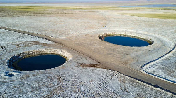 Ojos del Salar. Tuz Pan gözünde