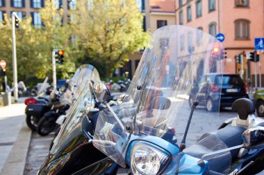 Scooter in Milan