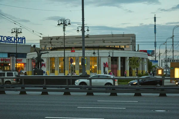 Rizhskaya Moskva Metro station — Stockfoto