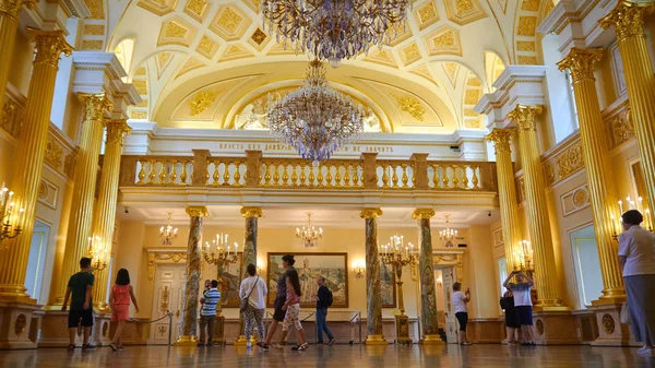 Moskova, Rusya - 19 Temmuz 2017: Tsaritsyno P iç