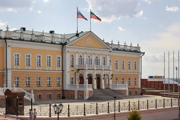 Adviseur Woonstaat Van Republiek Tatarstan Kazan Kremlin Kazan Republiek Tatarstan — Stockfoto