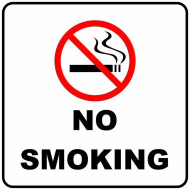 Güvenlik İşaretleri Sigara İçilmez