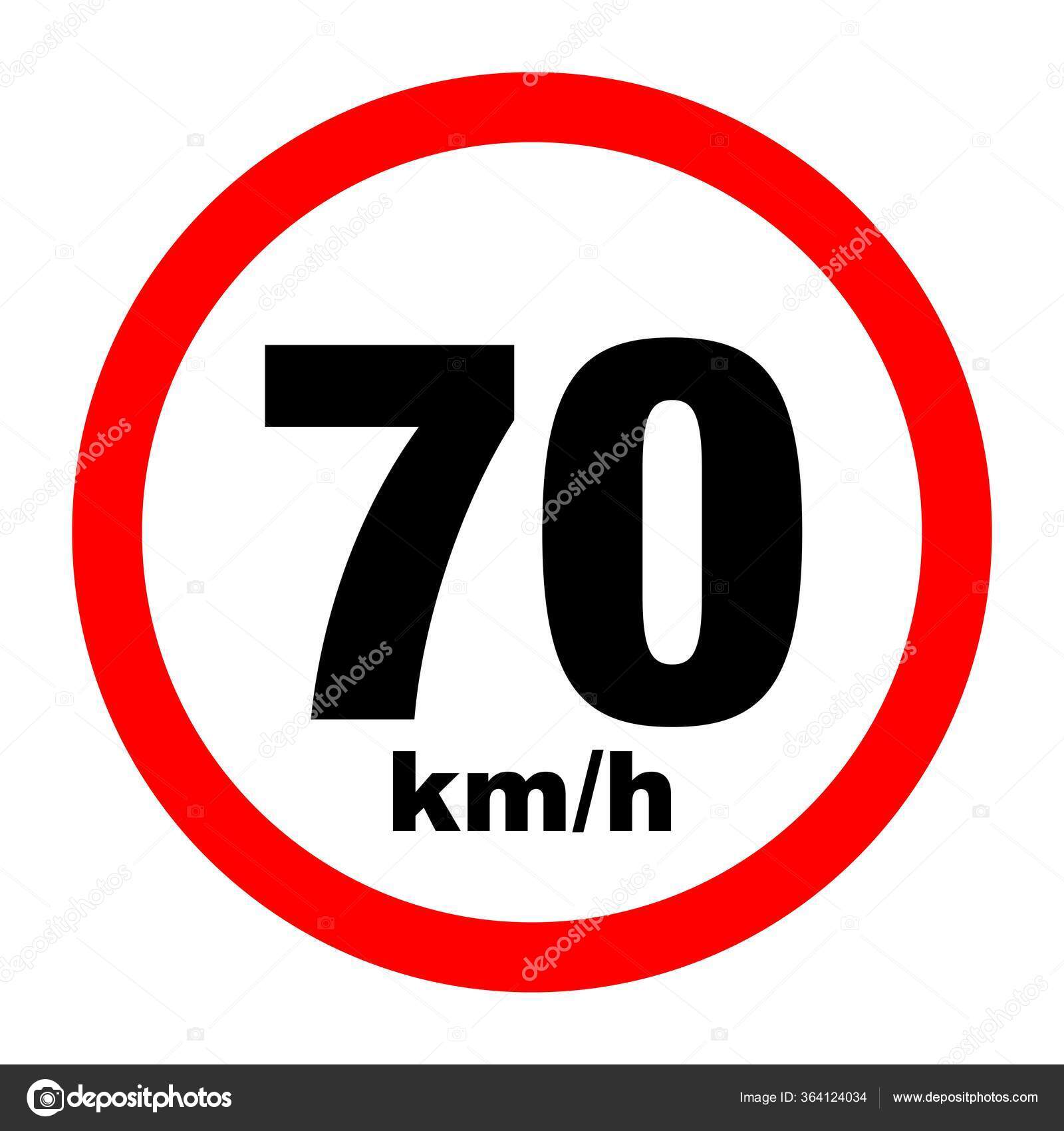 Image vectorielle Panneau Limitation Vitesse Maximale Isolée Icône  Signalisation Routière Sur Fond par ©contato.agenciafcx.com.br - 364124034, image size:1600x1700