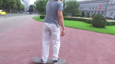  adam şehirde kaykay