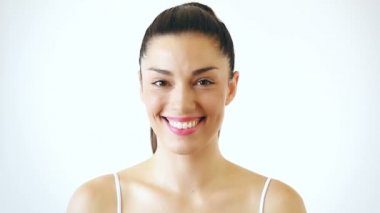 kadın kameraya öpücük gönderme