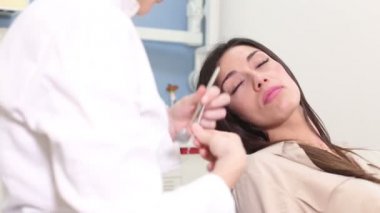 diş hekimine muayene hasta