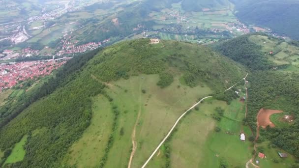 Піраміди в високо, Боснії — стокове відео