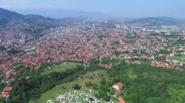 Bosnalı Müslüman mezarlıkları beldesi