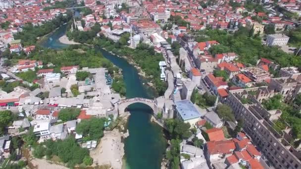 Mostar město na řece Neretva